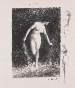 ダイアン、1903年。 作： Ignace Henri Jean Fantin Latour