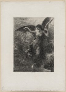 ユージーンドラクロワ、1890年。 作： Ignace Henri Jean Fantin Latour