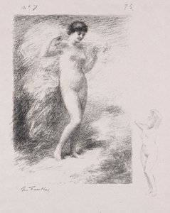 生まれ。 作： Ignace Henri Jean Fantin Latour