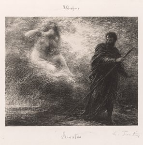 リナルド、1881年。 作： Ignace Henri Jean Fantin Latour