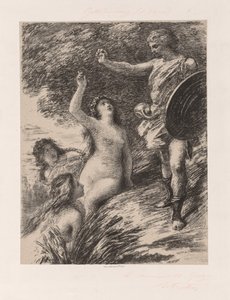 ジークフリートとラインの娘たちc。 1880 作： Ignace Henri Jean Fantin Latour