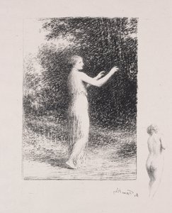 乞食。 作： Ignace Henri Jean Fantin Latour