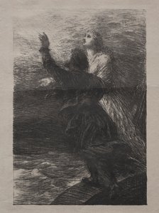 フライング・ダッチマン。 作： Ignace Henri Jean Fantin Latour