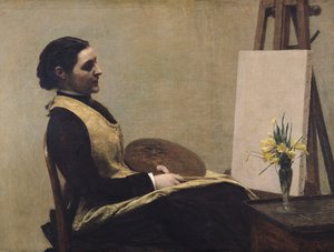 研究 作： Ignace Henri Jean Fantin Latour