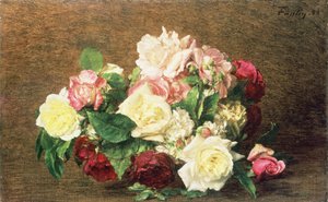 不明な画像 作： Ignace Henri Jean Fantin Latour