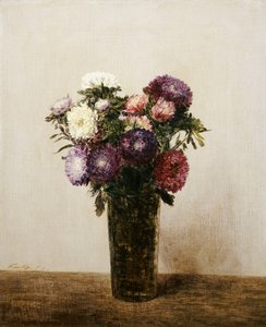 花瓶、1872 作： Ignace Henri Jean Fantin Latour