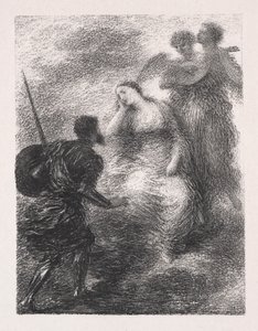 ビジョン、1895。 作： Ignace Henri Jean Fantin Latour