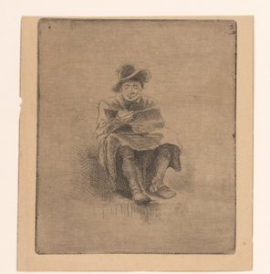読書マン 作： Ignace Joseph de Claussin (attributed to)