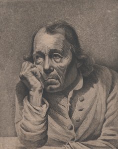 憂鬱な男、カリフォルニア州。 1800年。 作： Ignace Joseph de Claussin