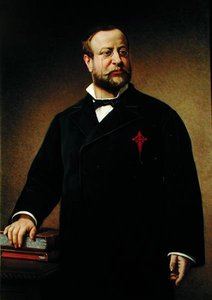 フランシスコ・デ・ボルハ・ケイポ・デ・リャノ・イ・ガヨソ・デ・ロス・コボスの肖像（キャンバスに油彩） 作： Ignacio Suarez Llanos