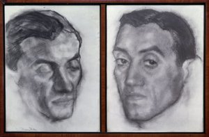 Ramon Perez de Ayala (1888-1962) escritor and periodista español - dibujo - generacion de 1914の肖像画 作： Ignacio Zuloaga