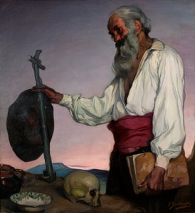 隠者 作： Ignacio Zuloaga