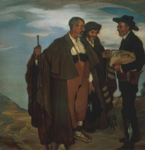 トルケマダ市長とその評議員 作： Ignacio Zuloaga y Zabaleta