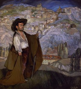 ドワーフグレゴリオ「エルボテロ」（セルプルダ）– 1908 作： Ignacio Zuloaga y Zabaleta
