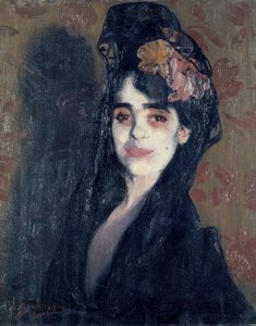 LA EMPOLVADA。アーティスト：IGNACIO ZULOAGA。場所：プライベートコレクション、セビリア、スペイン