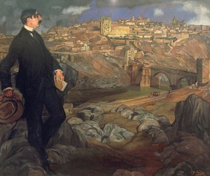 モーリス・バレス（1862-1923）の肖像 作： Ignacio Zuloaga y Zabaleta