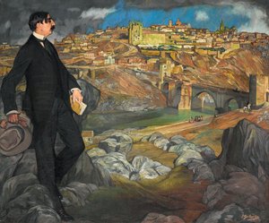 モーリスバレスの肖像、1913年。 作： Ignacio Zuloaga y Zabaleta