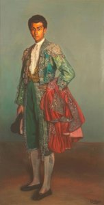 闘牛士ラファエルアルバイシンの肖像 作： Ignacio Zuloaga y Zabaleta