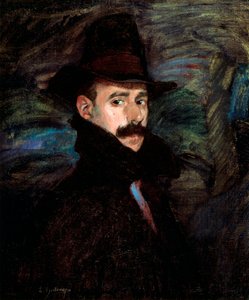 自画像、20世紀 作： Ignacio Zuloaga y Zabaleta