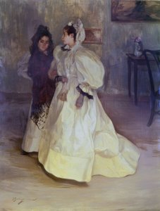 Two Friends &39;、1896、キャンバスに油彩 作： Ignacio Zuloaga y Zabaleta
