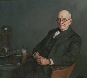 物理学者エドゥアール・ブランリーの肖像、1844～1940年頃。 1920年。 作： Ignacio Zuloaga y Zabaleto