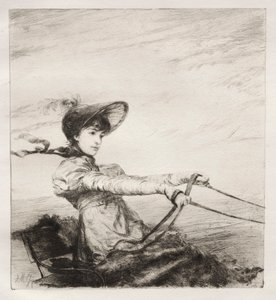 美しい、1884年。 作： Ignaz Marcel Gaugengigl