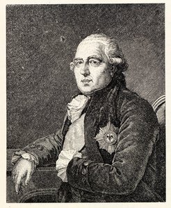 Ewald Friedrich Graf von Hertzberg 1725-1795 の肖像。