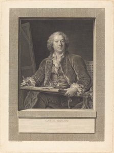 カール・ヴァンルー 作： Ignaz Sebastian Klauber after Pierre Le Sueur