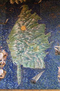 コルシカ島の地図 - 地図のギャラリー - バチカン美術館.