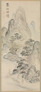 春の風景、1700 年代。