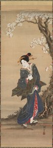 花魁 作： Ikeda Eisen