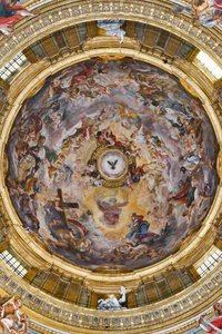 預言者、伝道者、教会の医師と共に、イエスとペンデンティヴを賛美する楽園