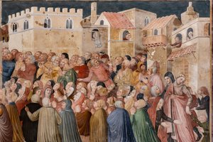 フレスコ画の詳細 作： Ilario and others Ugolino di Prete