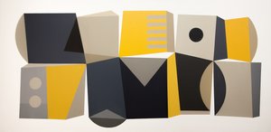 幾何学的なブロックの構成 作： 