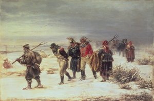 1812年（モスクワからの撤退）1873年 作： Illarion Mikhailovich Pryanishnikov