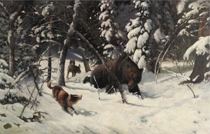 ベアハント 作： Illarion Mikhailovich Pryanishnikov
