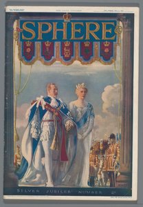 1935 年 5 月 4 日のキング ジョージ 5 世のシルバー ジュビリーに掲載された「The Sphere」誌のコピー スフィア / シルバー ジュビリー ナンバー (オブジェクトのタイトル) 作： Illustrated Newspapers Ltd.