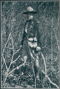 クォーターマスタースノーデン。フロンティアマン軍団のウォード、c1908 作： Illustrations Bureau