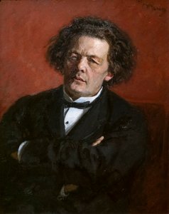 アントン・ルビンシュタイン 作： Ilya Efimovich Repin