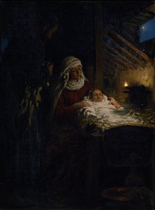 キリスト降誕、1890 作： Ilya Efimovich Repin