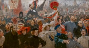 1905年10月17日 作： Ilya Efimovich Repin