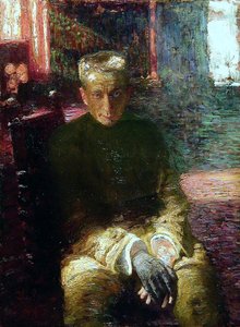 アレクサンドル・ケレンスキーの肖像1881-1970、1918 作： Ilya Efimovich Repin