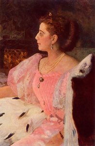 「ゴロヴィナ夫人の肖像」、1896 年、1965 年。 作： Ilya Efimovich Repin