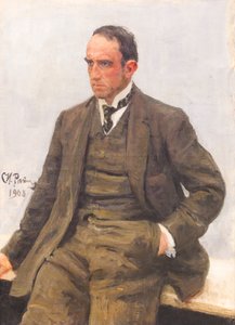 パオロ・トルベツコイの肖像 作： Ilya Efimovich Repin