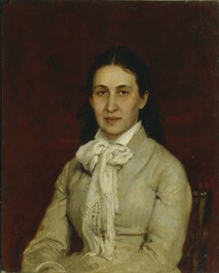 Yelizaveta Grigoryevna Mamontova 1847-1908、1878の肖像 作： Ilya Efimovich Repin
