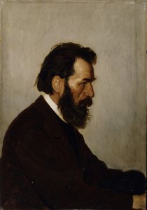 建築家アレクセイイヴァノヴィッチシェヴソフの肖像、1869年 作： Ilya Efimovich Repin
