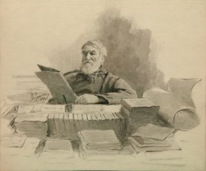 著者の肖像ドミトリー・グリゴロビッチ1822-1899、1894