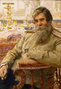 神経生理学者であり精神科医であるウラジミール・ベフテレフの肖像1857-1927、1913 作： Ilya Efimovich Repin