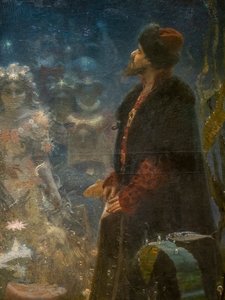 水中王国のサドコ（詳細） 作： Ilya Efimovich Repin