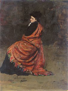 「パリジャンカフェ」の勉強 作： Ilya Efimovich Repin